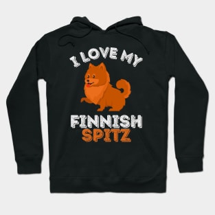 Finnish Spitz Life is better with my dogs Dogs I love all the dogs Hoodie